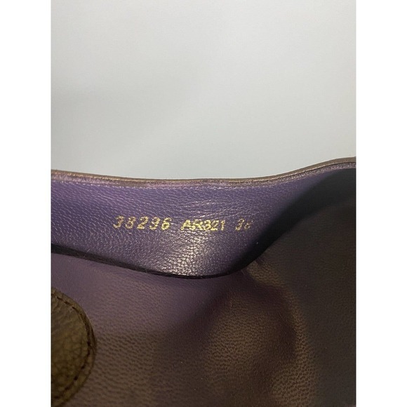 Boden Leather Pebbled High Heel Pumps Made in Spain Brown EU Size 38 = US Size 7 - Picture 7 of 8